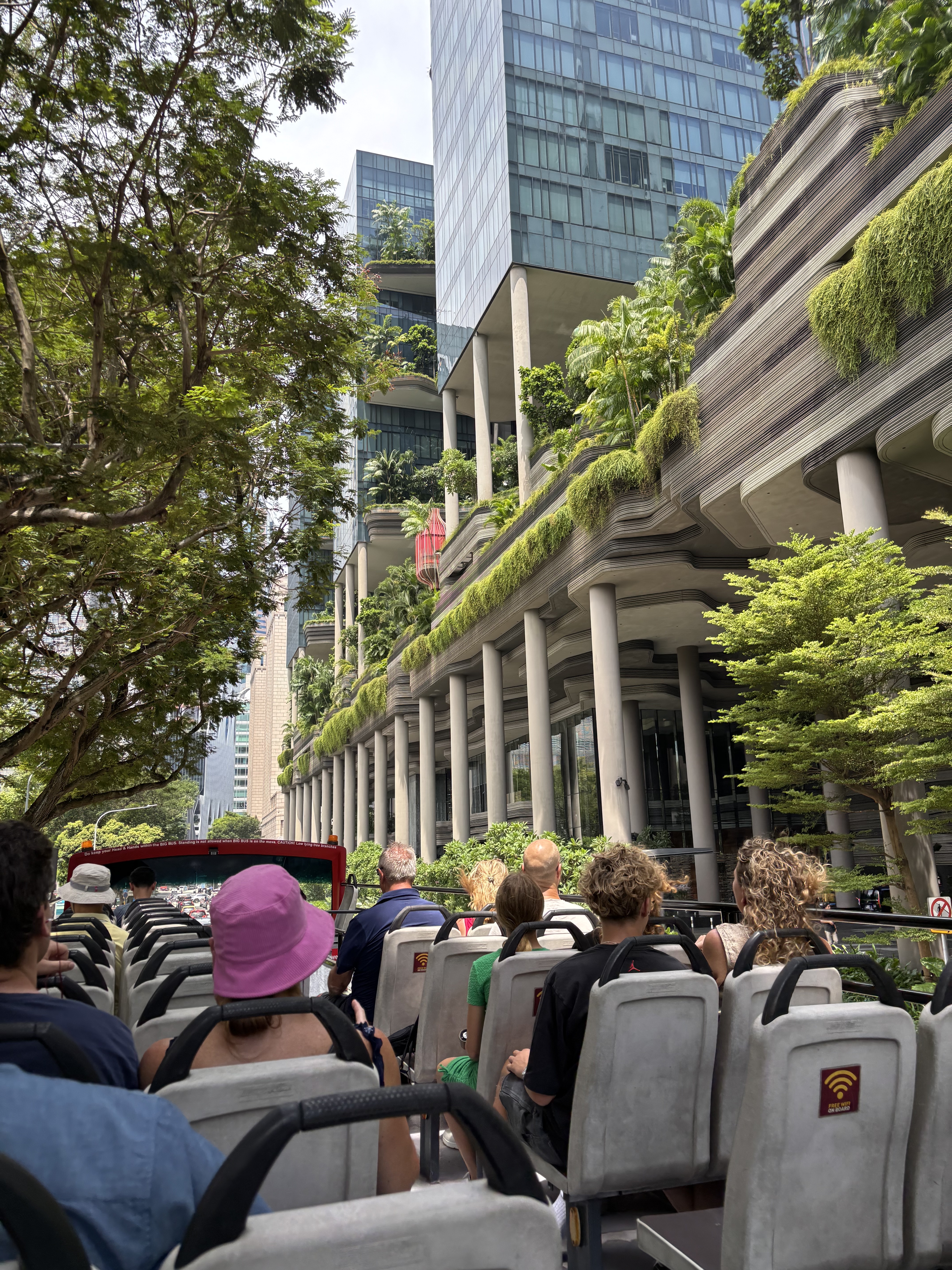 Hop-On Hop-Off bus a Singapore