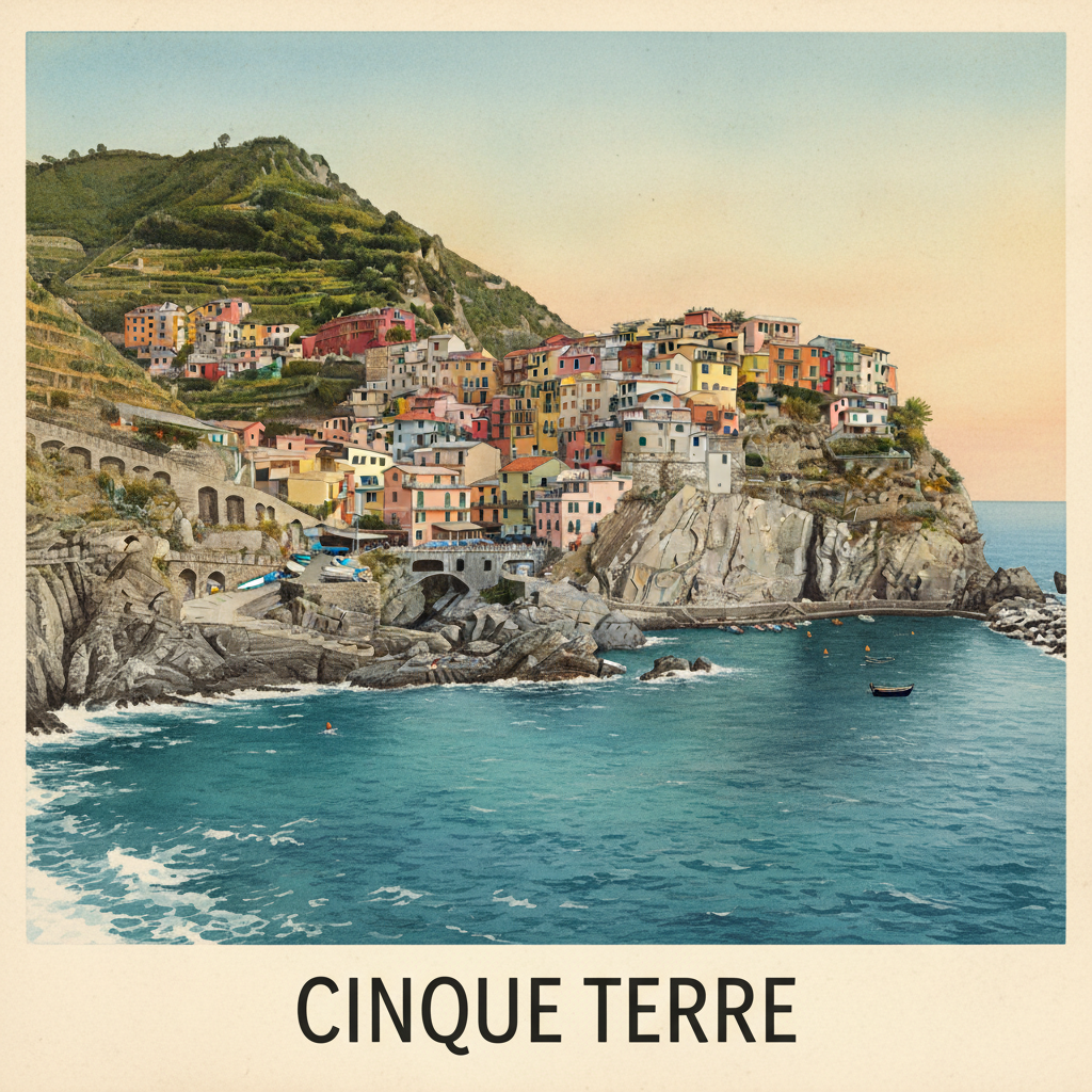 Cinque Terre, paesaggio costiero ligure