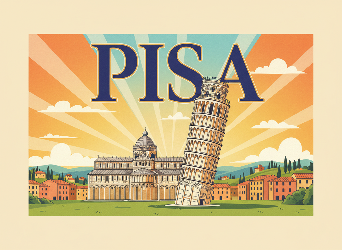 Pisa - Postcard from Persi Per Scelta