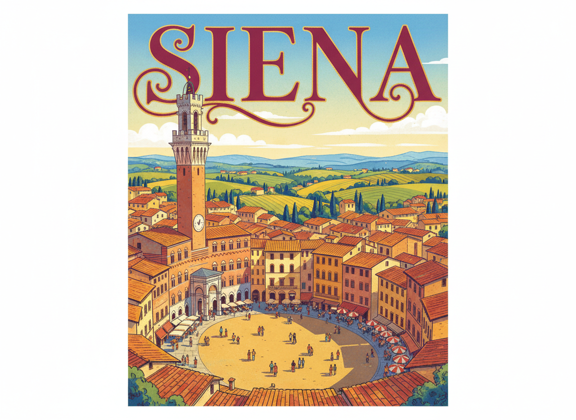 Siena - Postcard from Persi Per Scelta
