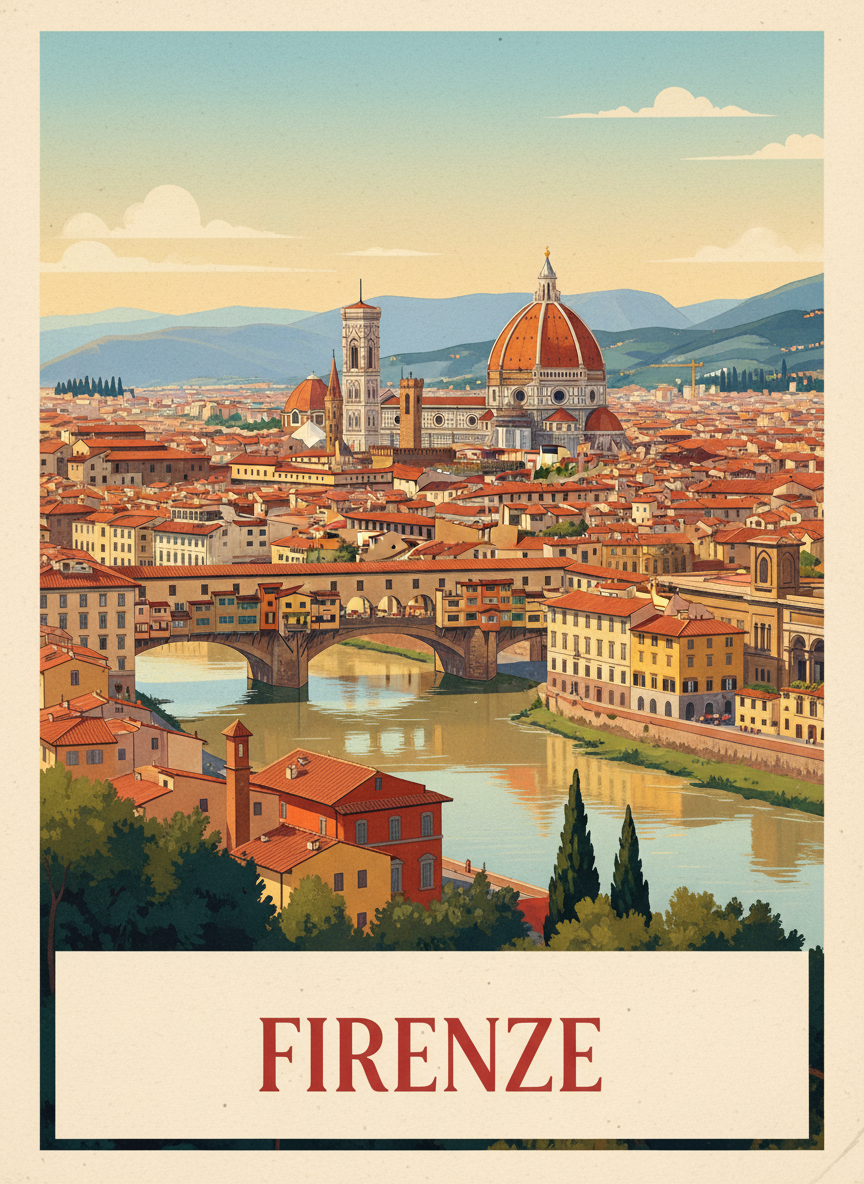 Firenze - Postcard from Persi Per Scelta