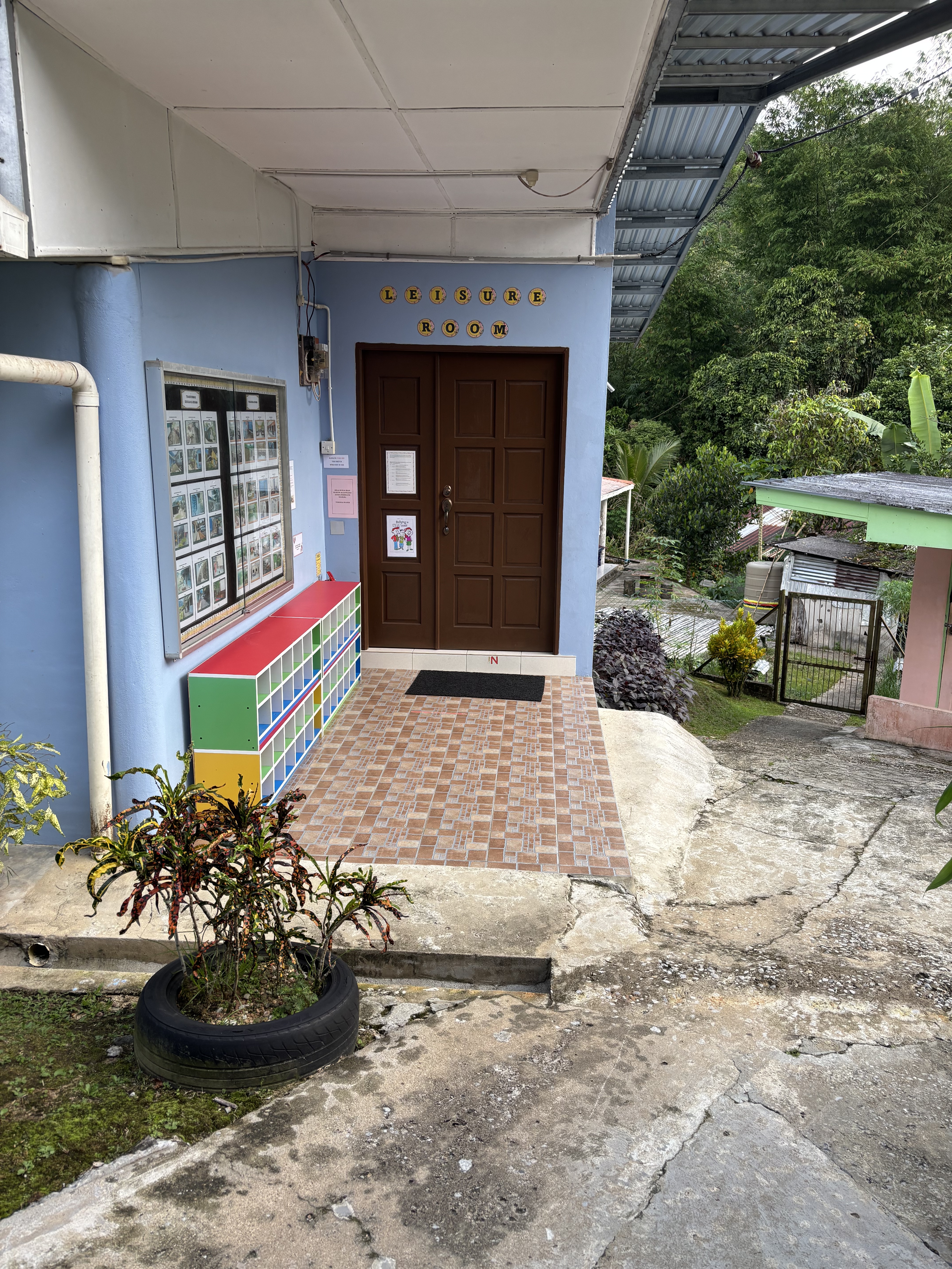 Edificio scolastico di St Bernard a Sadir, nel Sarawak